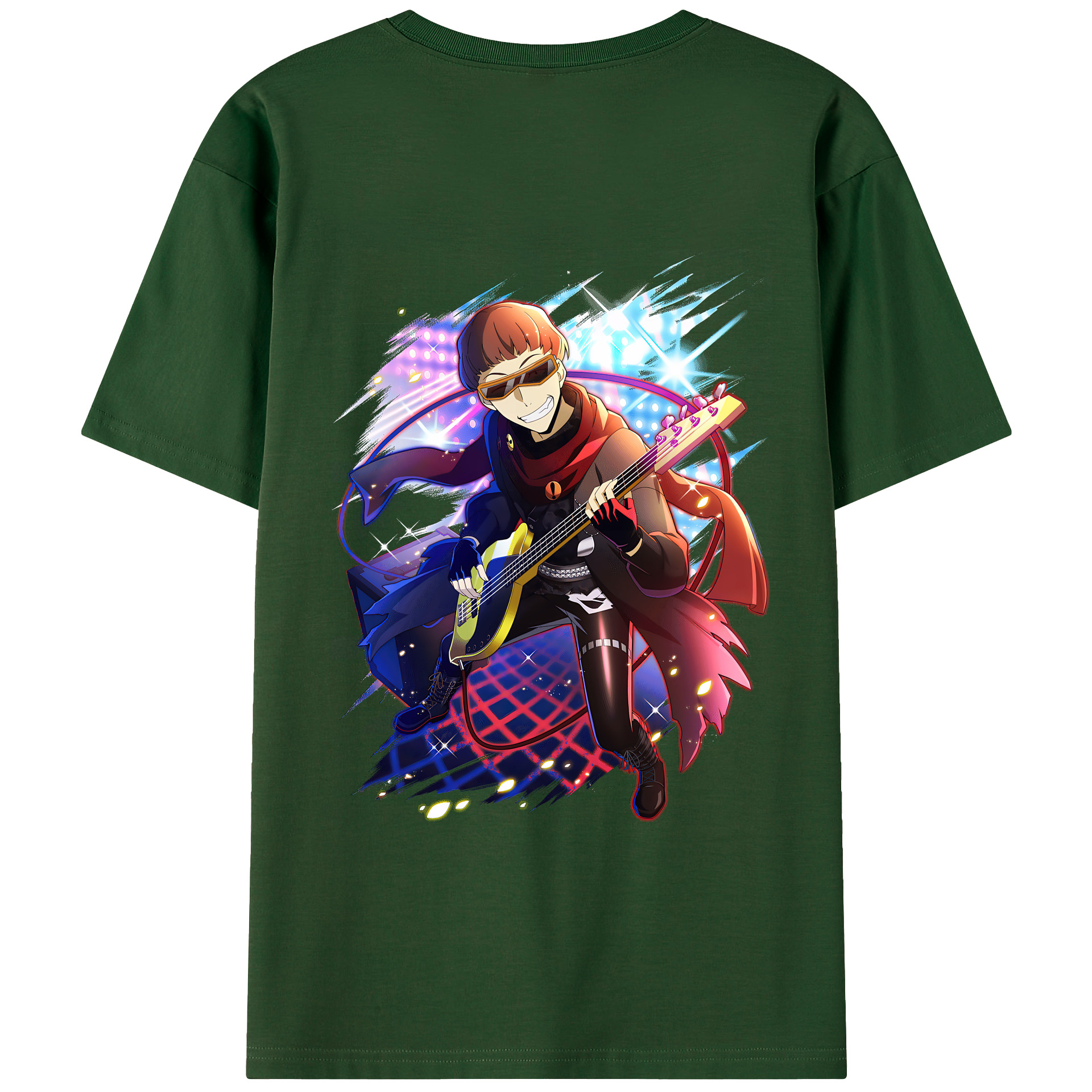 （画像用） 文豪ストレイドッグス Bungo Stray Dogs 綿100％半袖Tシャツ（背面プリント）